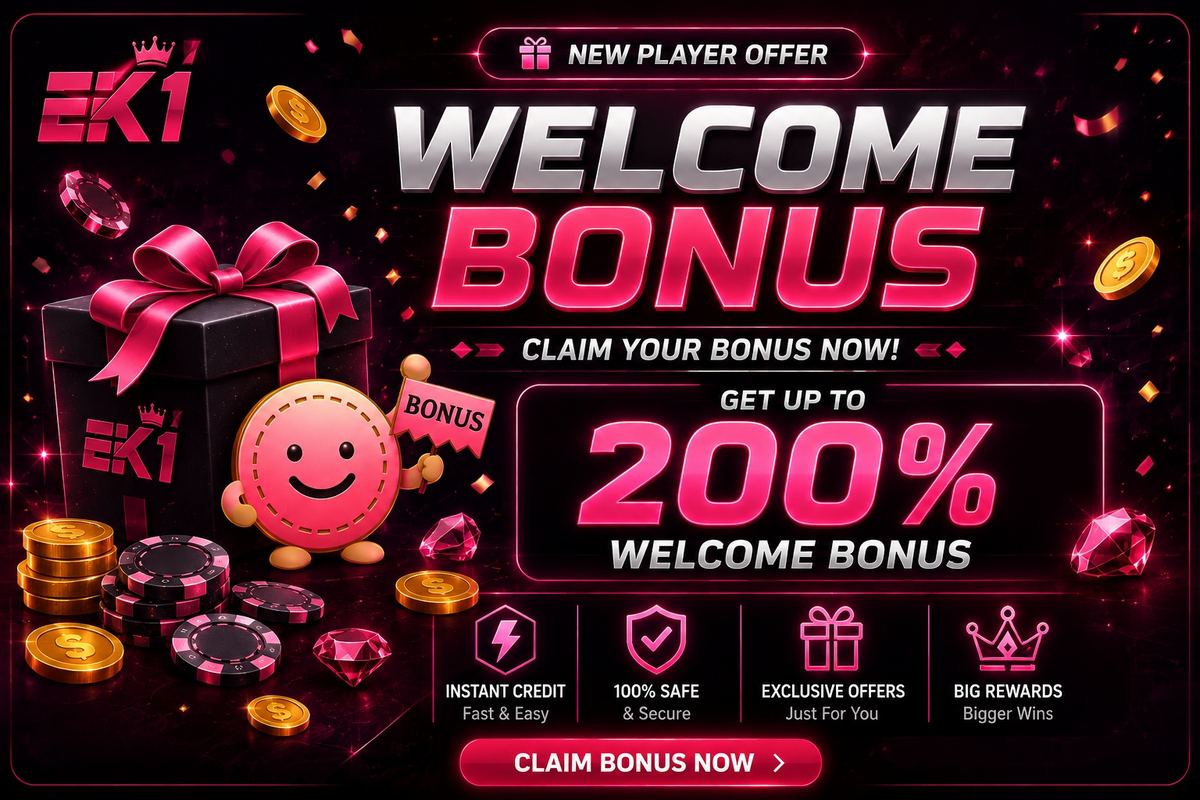 EK1 Game Bonus & Promotions — Explore current EK1 Game bonus offers, promotions and important eligibility terms before you play.